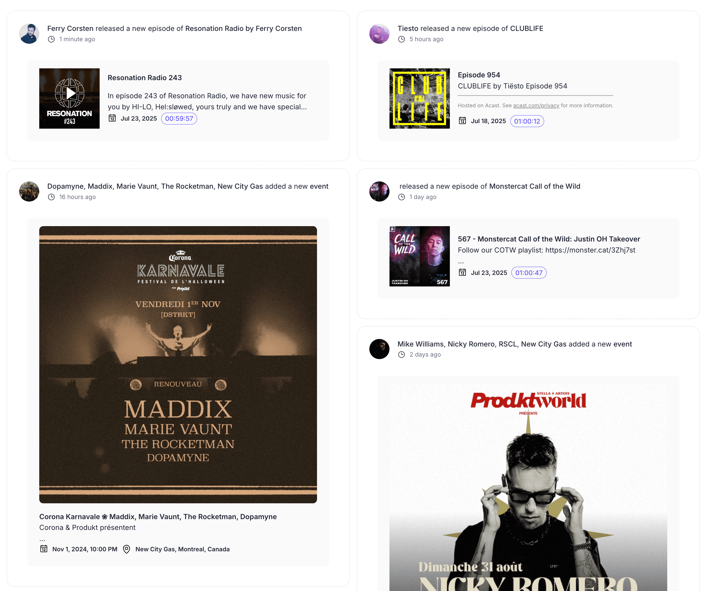 feature feed
