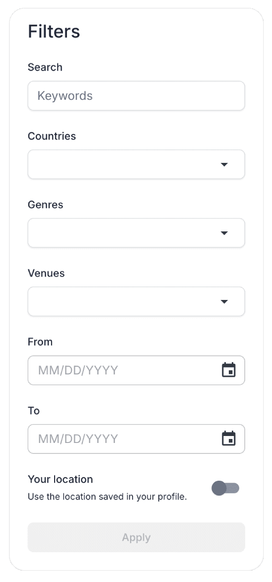 feature filters